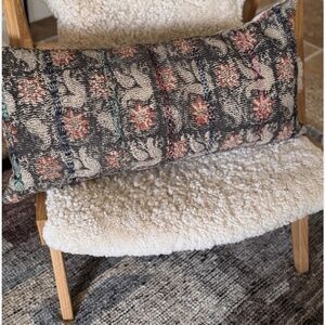 Vintage Amber Interiors Large Lumbar Pillow